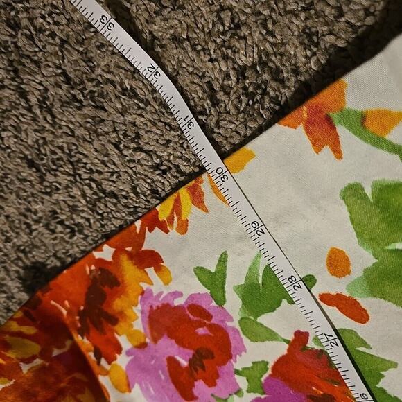 Betsey Johnson Peplum Floral Strapless Mini Dress Womens Size 14 Sweetheart - Picture 6 of 11